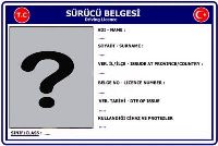 Sürücü Belgesi - Ehliyet Sürücü Belgesi - Ehliyet